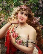 Emile Vernon La printemps oil painting